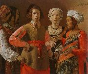 Georges de La Tour The Fortune Teller oil painting on canvas